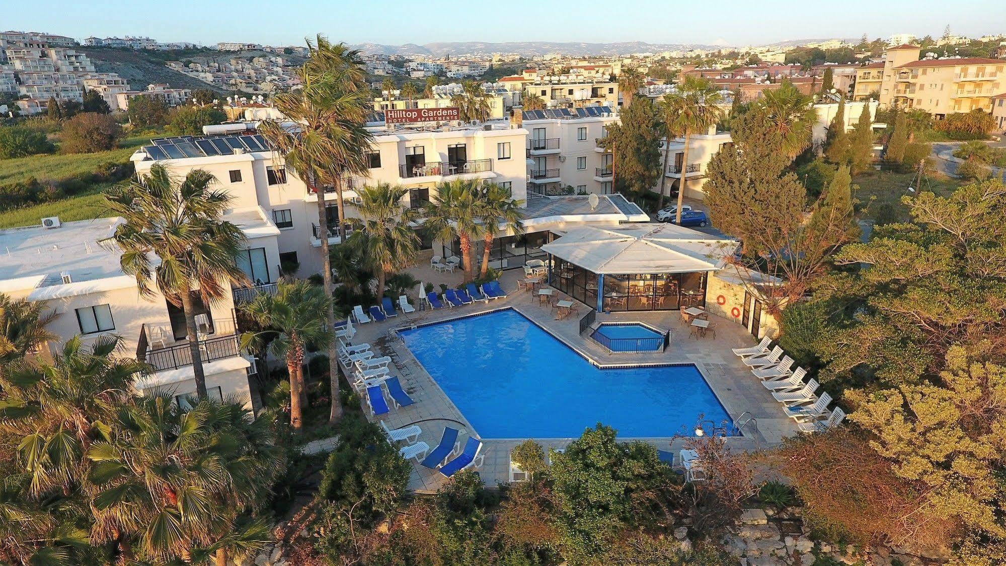 Hilltop Gardens Hotel Apartments Пафос Экстерьер фото