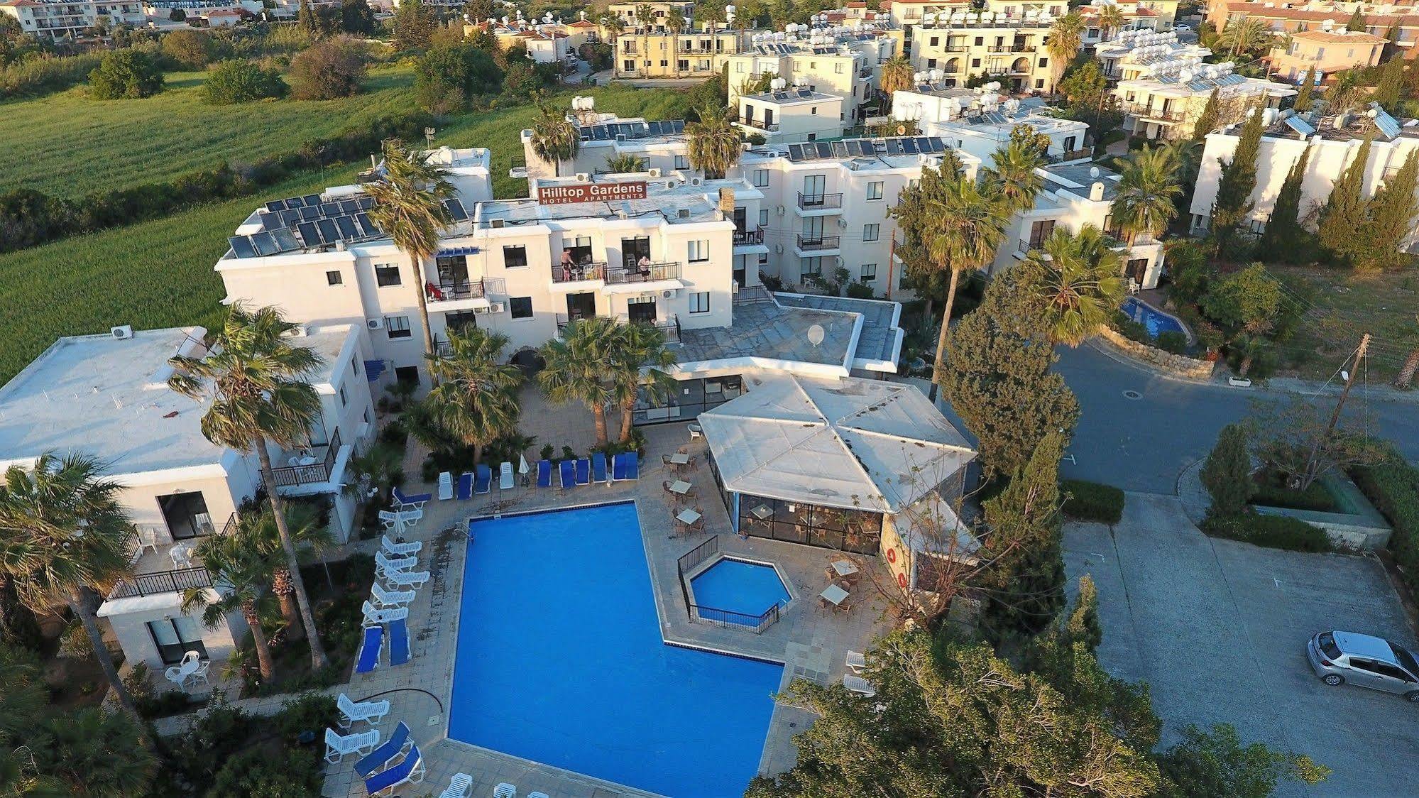 Hilltop Gardens Hotel Apartments Пафос Экстерьер фото